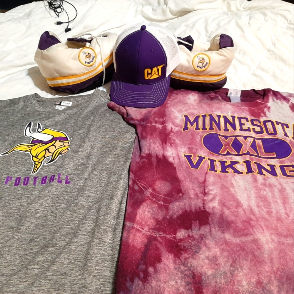 Minnesota Vikings Bundle/Cat Hat,Nike,champion